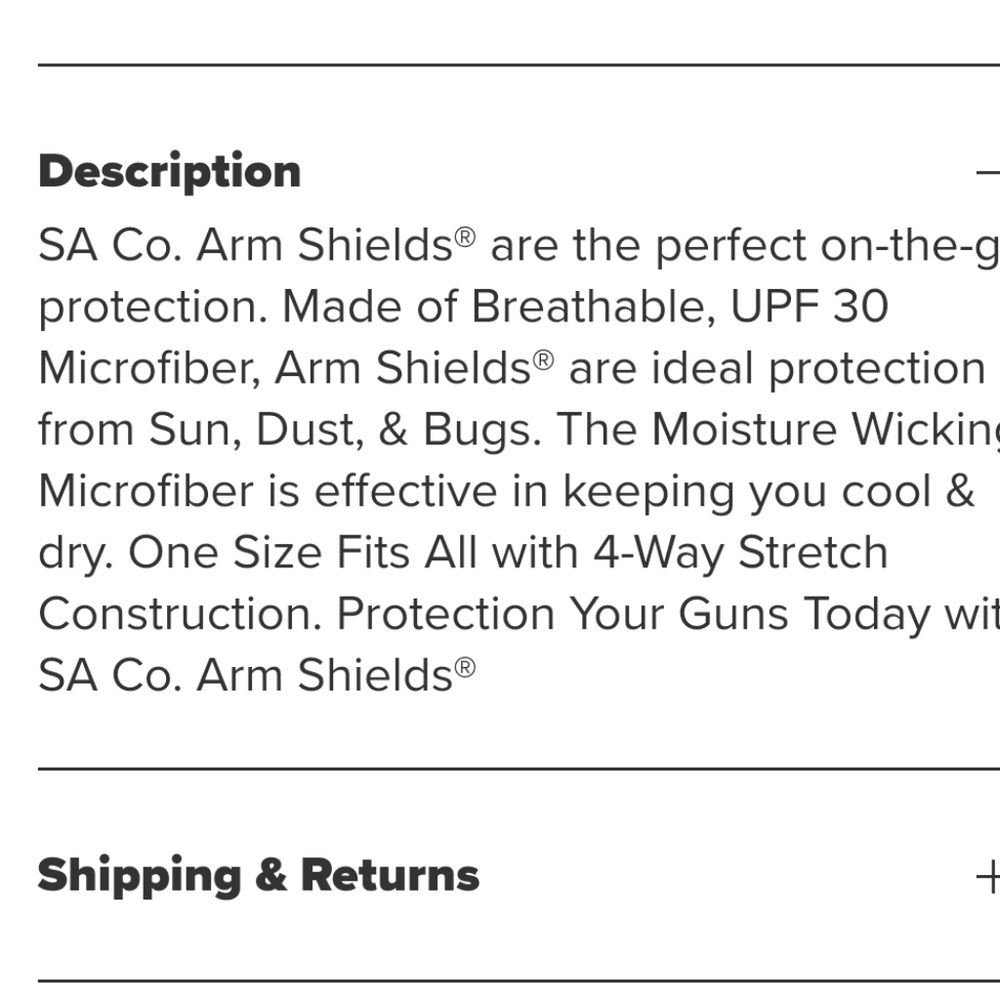 Arm shields LOL - Picture 3 of 3